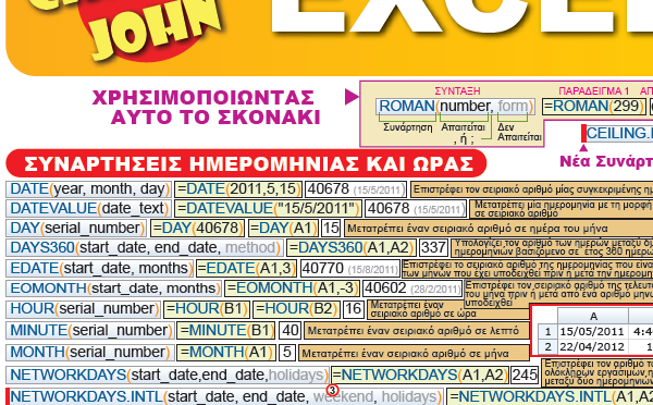 ΟΛΕΣ ΟΙ ΣΥΝΑΡΤΗΣΕΙΣ ΤΟΥ EXCEL 2010 λεπτομέρεια - Excel 2010 Functions 1 Greek Detail ΟΛΕΣ ΟΙ ΣΥΝΑΡΤΗΣΕΙΣ ΤΟΥ EXCEL 2010 λεπτομέρεια - Excel 2010 Functions 1 Greek Detail